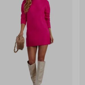 Vici Hot Pink Mini Dress